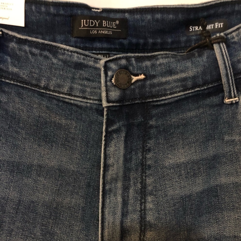 NWT JUDY BLUE High Waist Straight Jeans Size 20W - Picture 10 of 12